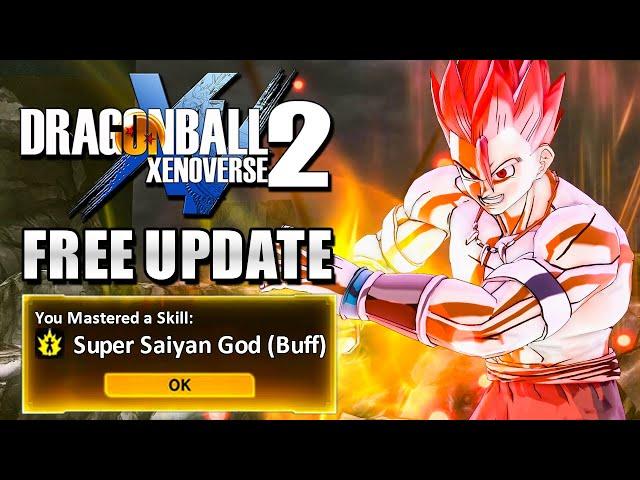 New DLC 18 Super Saiyan God Buff Update! - Dragon Ball Xenoverse 2