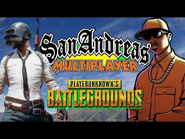 Обзор Тестового сервера GTA Battlegrounds (MTA SA PUBG) SQUAD TEST