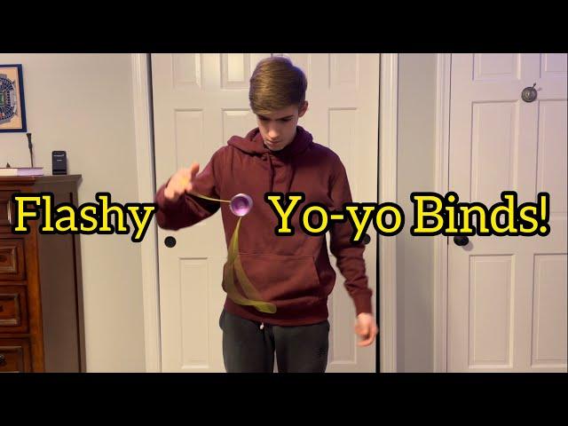 5 flashy yo-yo binds tutorial!