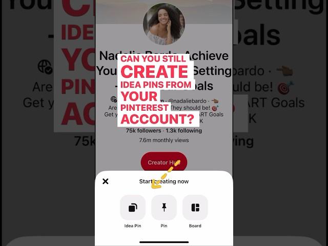 Can You Create Idea Pins on Pinterest? #Pinterest #PinterestTips #IdeaPins #PinterestForBloggers