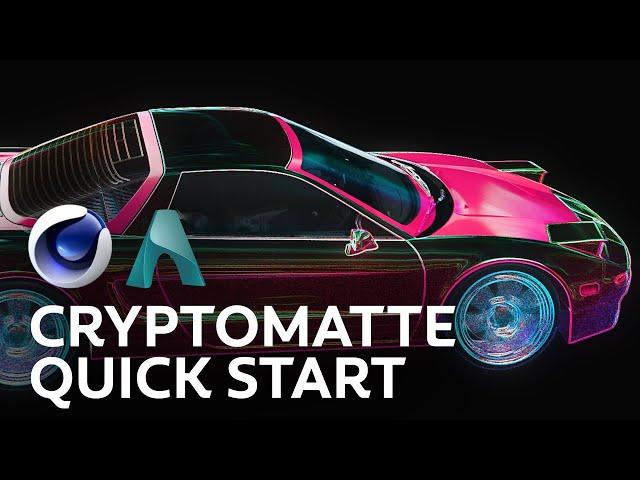 How to use Cryptomattes in Arnold + C4D