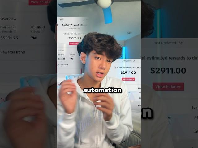 I tried TikTok automation to see if we can make $1000 in 30 days! #shorts #entrepreneur