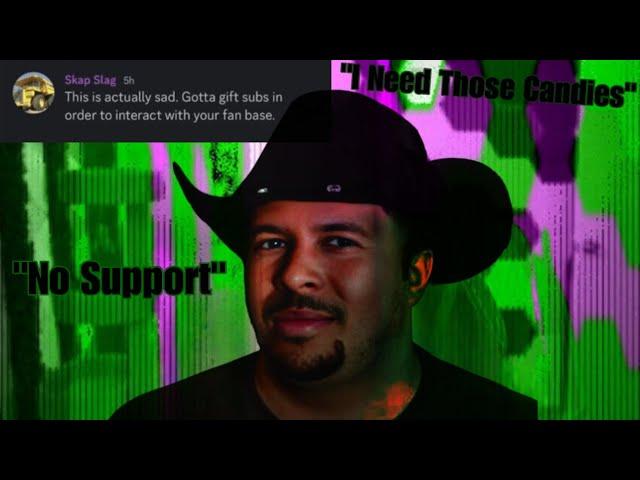 LowTierGod Cries Over Low Support, Long Time Supporters Telling Him to Interact with Supporters More