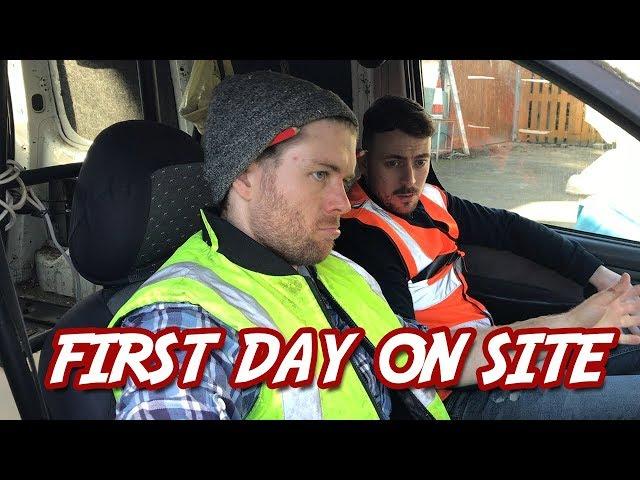 "First Day On Site" | Comedy Sketch | The 2 Johnnies