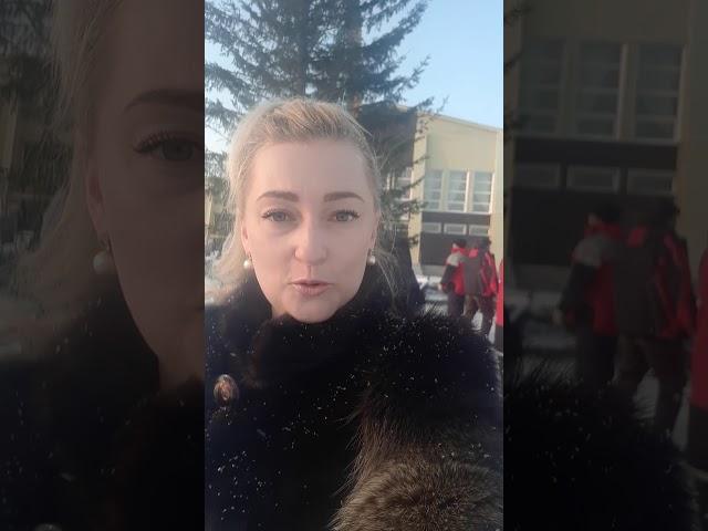 Установка главной районной елки
