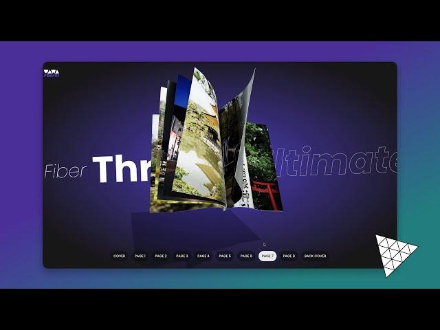 Build a 3D Book Slider Landing Page with Three.js & React