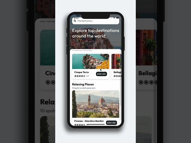 Building a Travel App in FlutterFlow