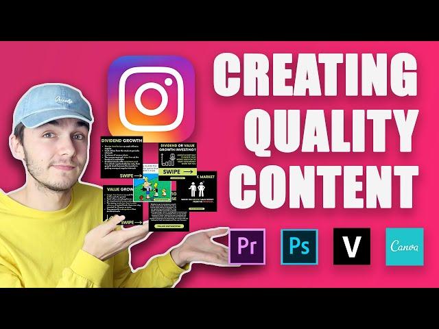 How to Create Quality Content on Instagram - Content Creation Tools