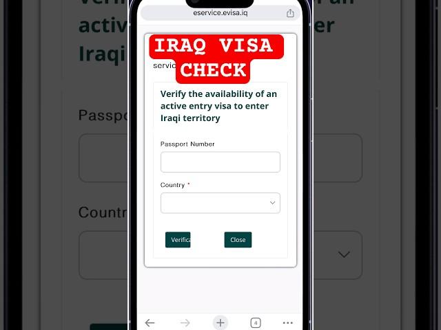 IRAQ Visa check online #iraqvisa #iraqvisacheck #iraq