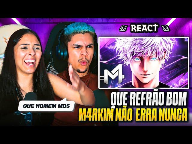 M4RKIM - Satoru Gojo (Jujutsu Kaisen) - INFINITØ | [Casal Jounin React] 