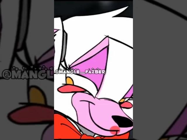 MANGLE EDIT ANIMATION #glamrockmangle #tonycrynight #fnaf #animation #mangle