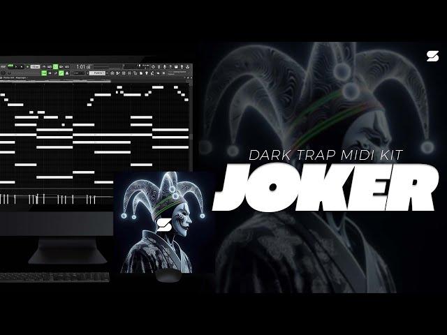 [+20] Best Free Dark Trap Midi Kit - JOKER (DRAKE, 21 SAVAGE, TRAVIS SCOTT, FUTURE) Midi Pack 2024 