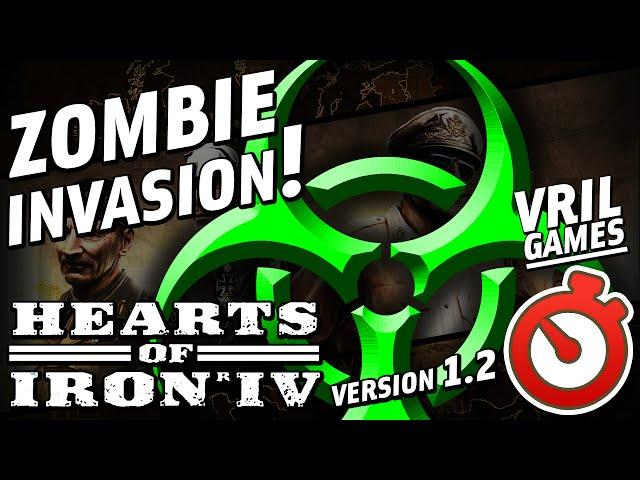 Hearts of Iron 4 | Zombie Invasion | Infection Mod Timelapse