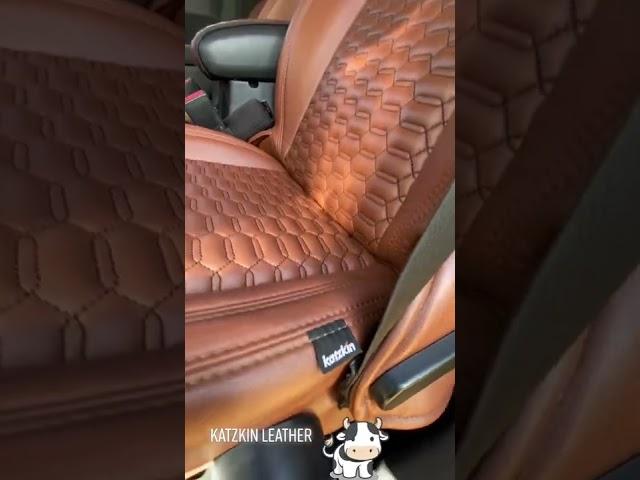 Custom Jeep Wrangler Seat Covers | Katzkin Leather Seats | Brown Seats