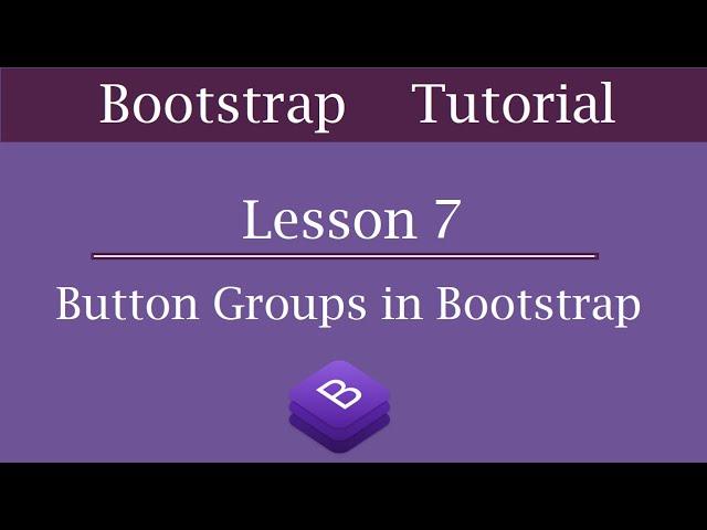 Bootstrap Button Groups