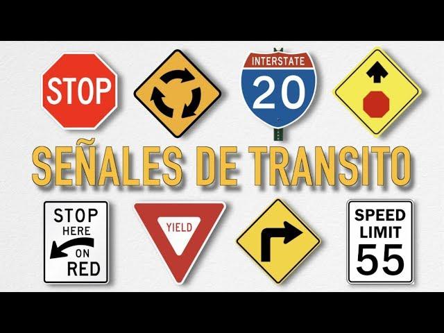 Aprenda las Señales de Transito en Estados Unidos/Examen Escrito de Manejo