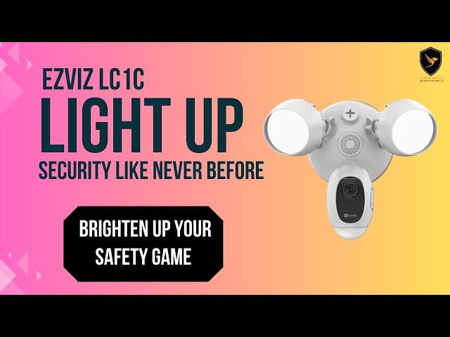 EZVIZ LC1C | Two-in-One Outdoor Security Solution | CCTV Camera Installation in Dubai | CCTV Camera