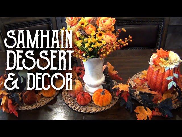 Cozy Autumn Decoration, Samhain Crafting, Desserts and More - Magical Crafting