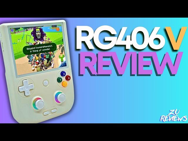 Anbernic RG406V - The Best Vertical Handheld Yet | Zu Reviews!