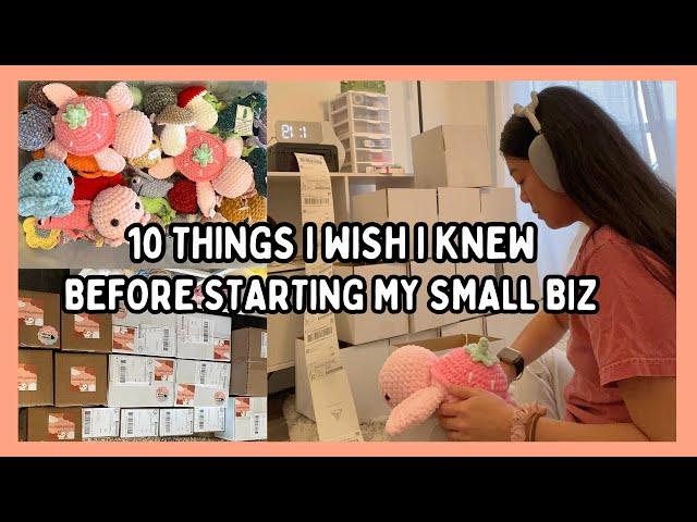 If I Start A Small Business in 2024, Here's What I'd Do // 10 things I wish I knew before starting