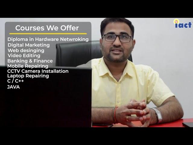 IACT Ajmer | Best Computer Institute in Ajmer. | Admission Open | Computer Diploma Courses.