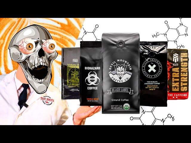 5 Most Strongest Caffeinated Coffees in the World! | Reviewed