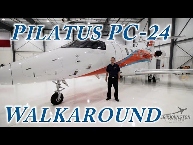 Pilatus PC-24 Walkaround Tour