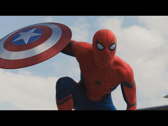 Spider Man Fight Scene & More In Civil War 4K IMAX 60FPS