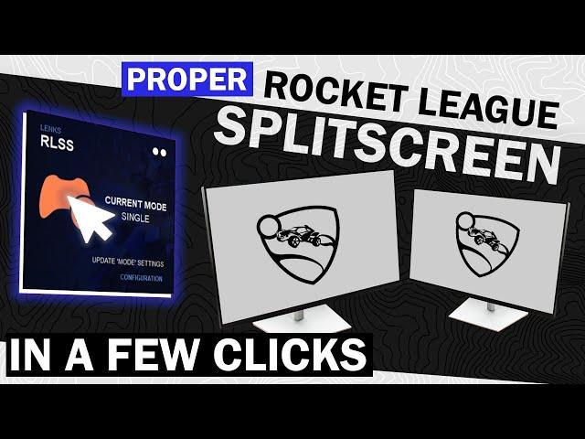 Dual Monitors RL | How to set up Rocket League for Two Monitors.