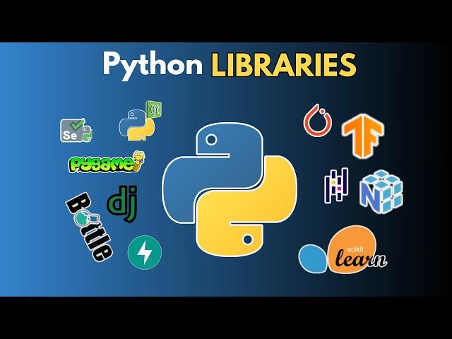 Top Python Libraries to Learn  in 2024 | Web , Data Science , automation & More