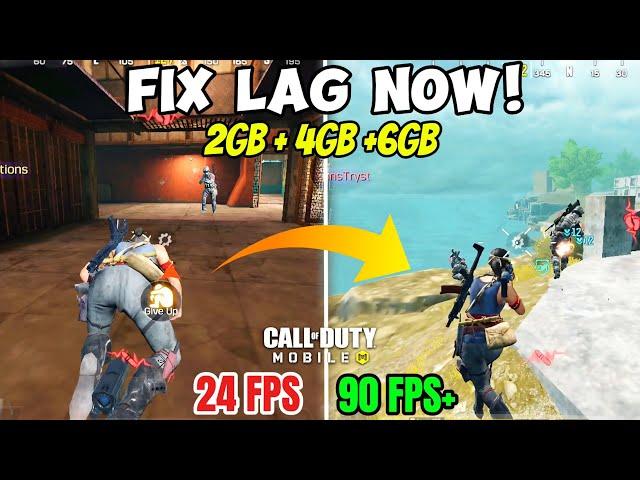 How To Fix LAG And FPS Drop Instantly In Call Of Duty Mobile | 10 Best Settings For Low End Devices