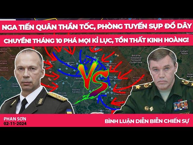 Nga tiến quân thần tốc, phòng tuyến sụp đổ dây chuyền! Tháng 10 phá mọi kỉ lục, tổn thất kinh hoàng!