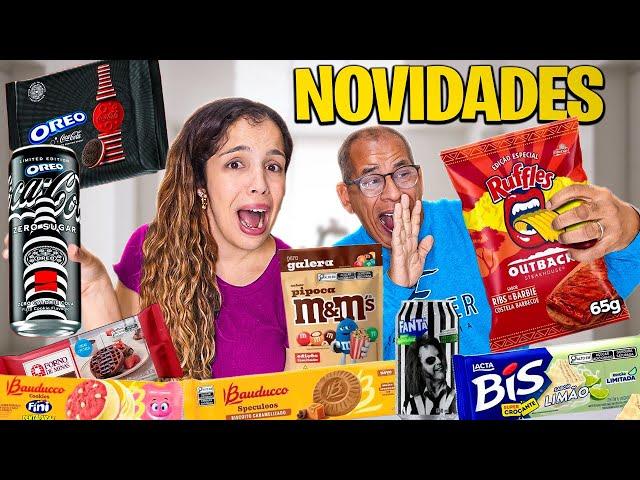 EXPERIMENTANDO AS NOVIDADES MAIS BIZARRAS DO MERCADO COM GUDIO!