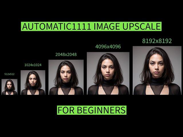 Upscale Image with Automatic 1111: Tutorial for Beginners – Fast and Easy!