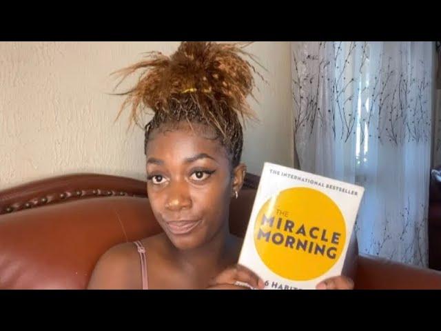 BOOK REVIEW! this is a MUST read! The morning miracle by Hal Elrod.