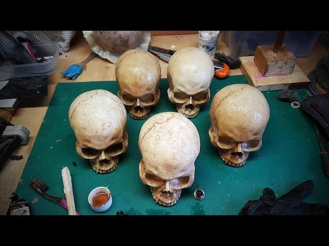 Moulding and Casting Skulls