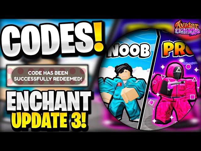 *NEW* ALL WORKING UPDATE 3 CODES FOR AVATAR FIGHTING SIMULATOR! AVATAR FIGHTING SIMULATOR CODES