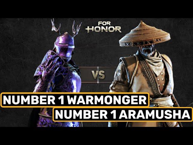 NUMBER 1 RANKED ARAMUSHA VS NUMBER 1 RANKED WARMONGER!