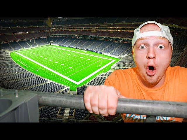 EXTREME HIDE & SEEK IN A NFL STADIUM!