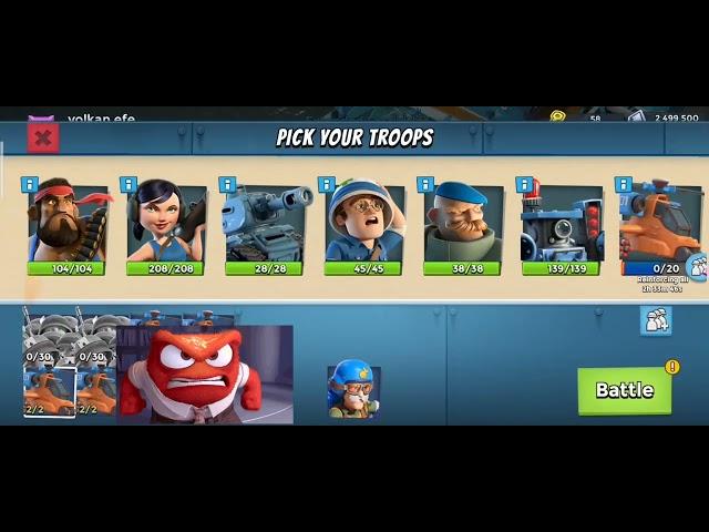 Boom Beach Warships Season 68 [ Warship Last day Attacks]