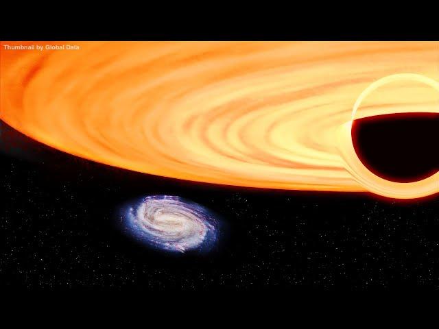 Milky Way vs Ton 618 Black Hole Size Comparison | 3d Animation Comparison | Real Scale Comparison