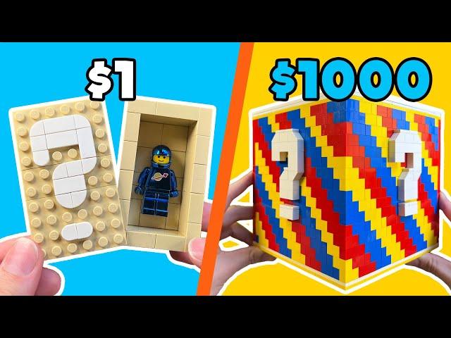 $1 vs $1000 LEGO МИСТЕРИ БОКСЫ