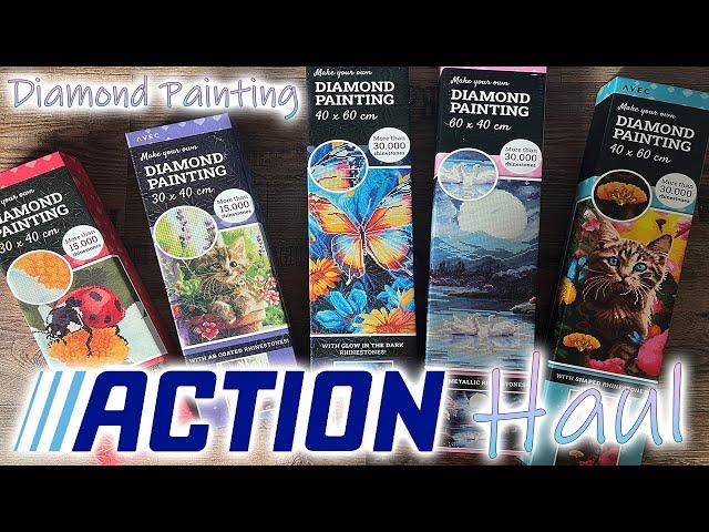 Action Haul | Diamond Painting für Sparfüchse zum kleinen Preis | Neue Motive