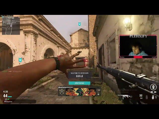 #2 ranked player on Cod Vanguard “pplehx” has been caught cheating when his stream bugged out