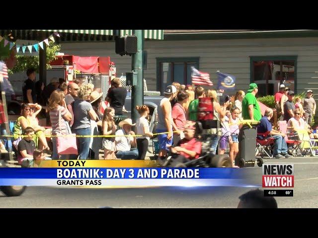 Day 3 of Boatnik: parade comes to Grants Pass