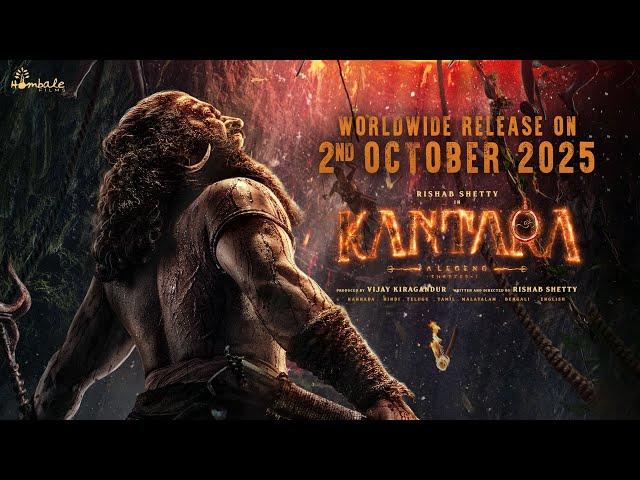 Kantara A Legend Chapter-1 English 2nd Oct 2025 | RishabShetty | Ajaneesh | VijayKiragandur |Hombale