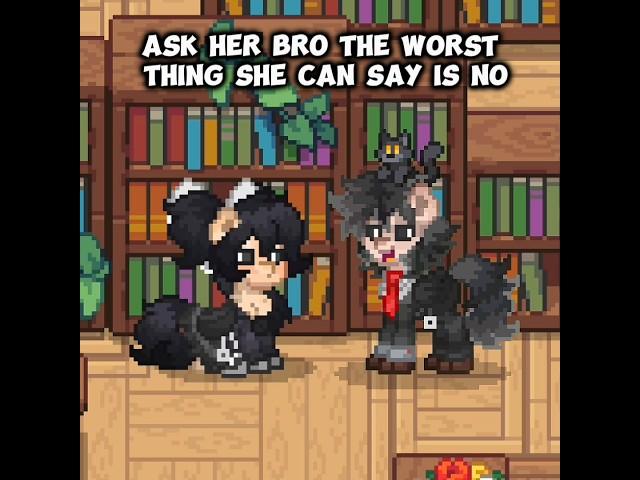 ASK HER BRO THE WORST SHE CAN SAY IS NO #mylittlepony #meme #ponytown #edit #asdfmovie