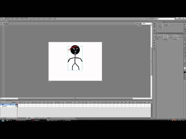 Adobe Flash CS6 Tutorial: Bone Tool