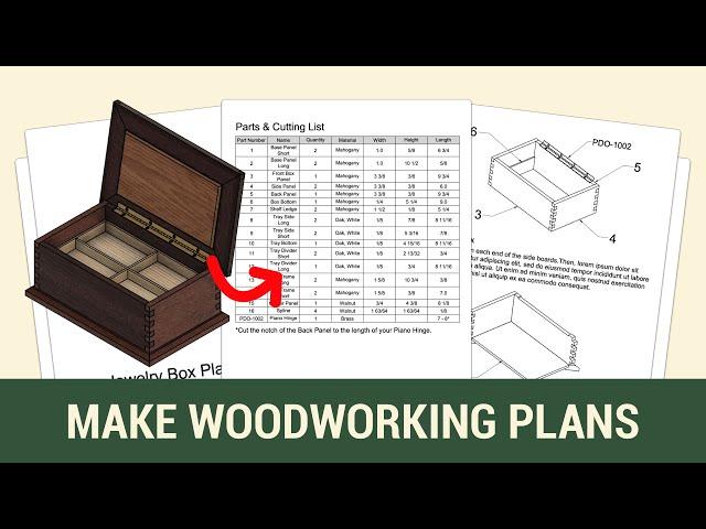 Cut List and Part List in Fusion 360