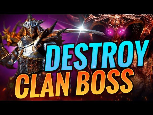 4 TEAMS FOR ALL LEVELS OF CLAN BOSS! Rathalos Spotlight | Raid: Shadow Legends